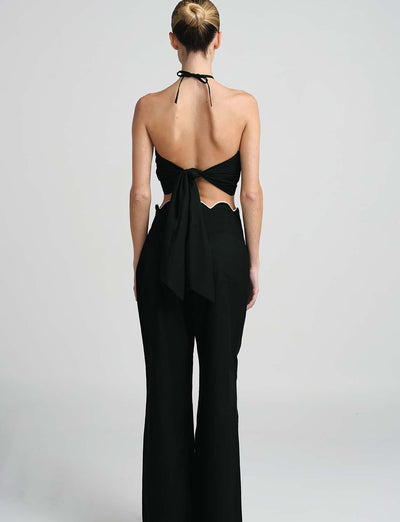 Crop Top Noir Delusion