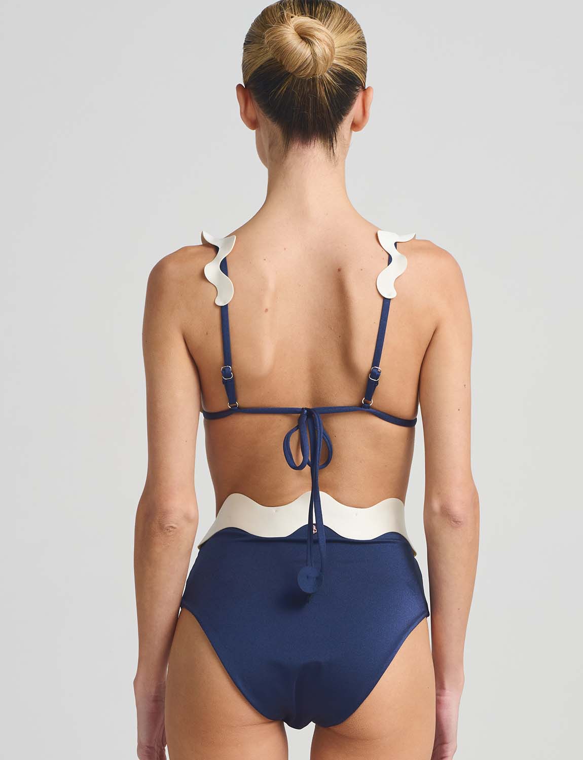 Bottom High Waist Nalúa Navy