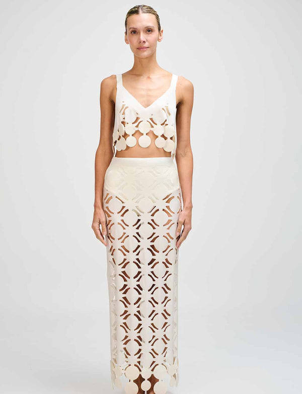 Crop Top Bora Ivory