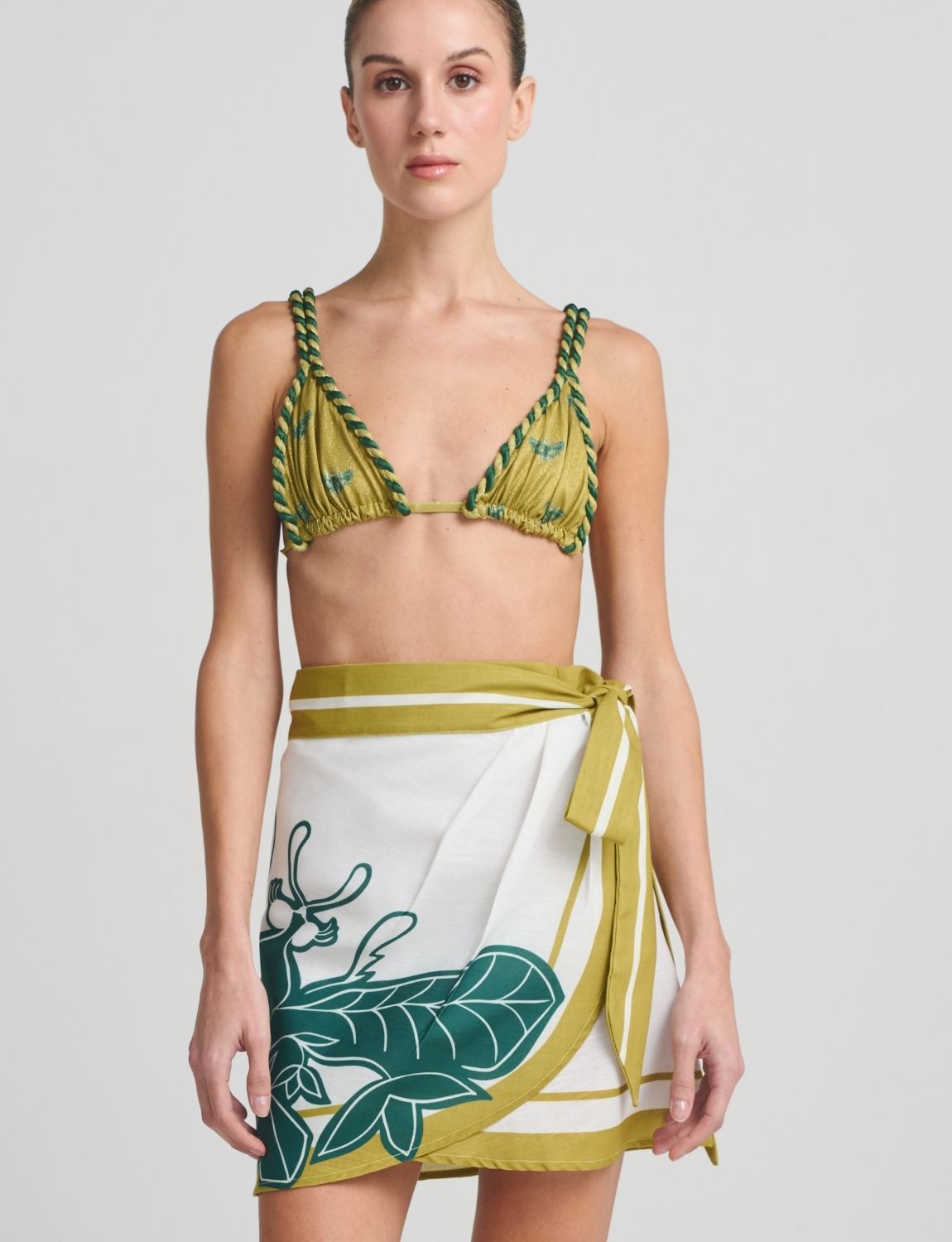 Falda Savira Dark Yellow