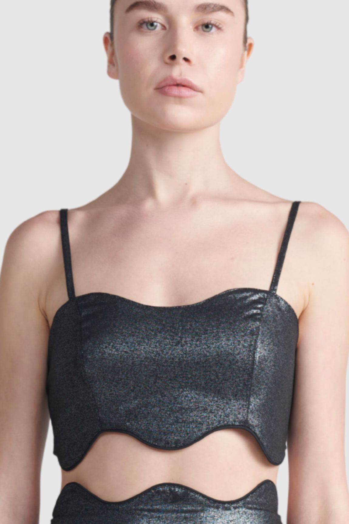 Crop Top The Meadow Black