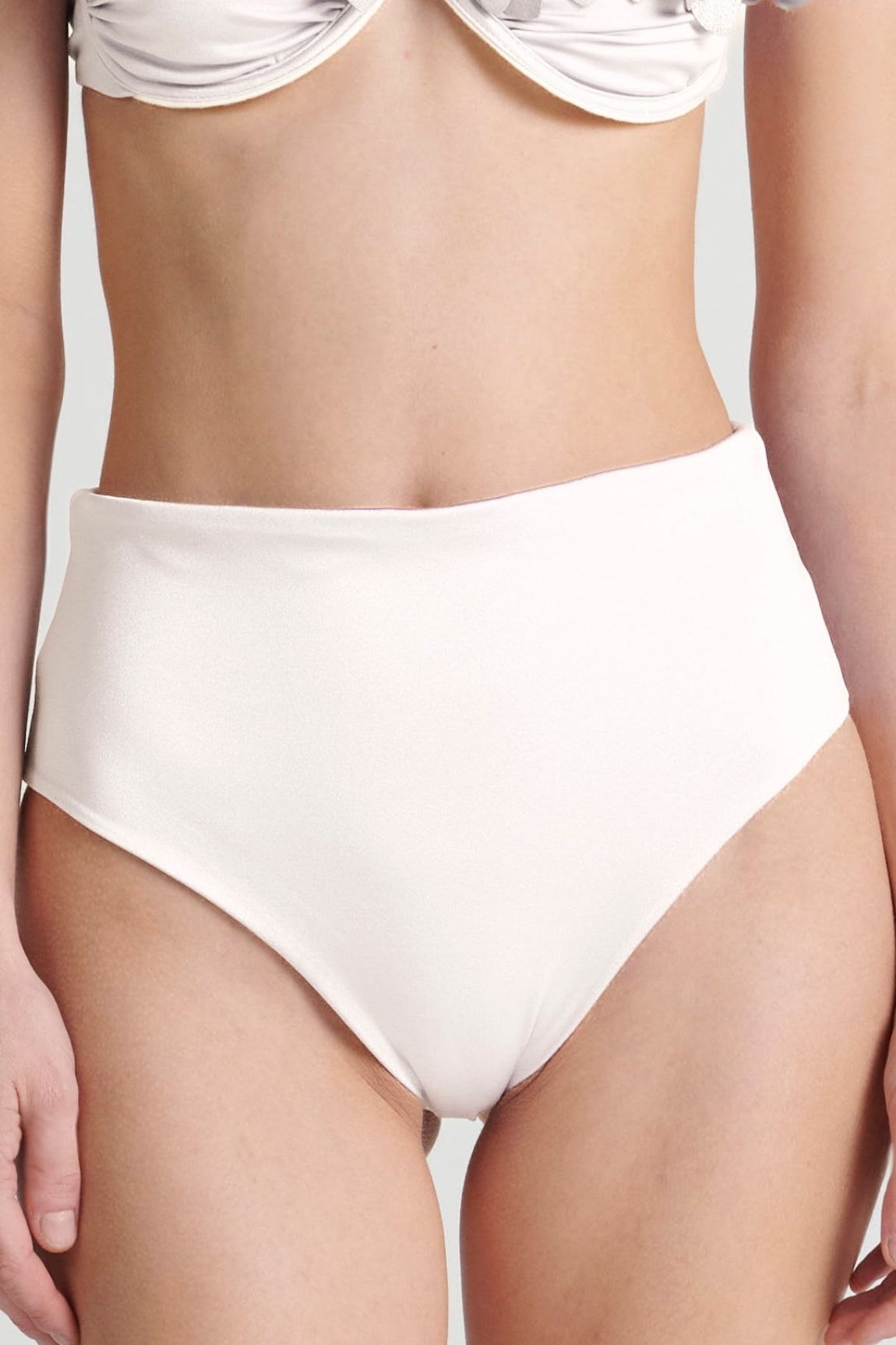 Bottom High Waist Thalamos Ivory