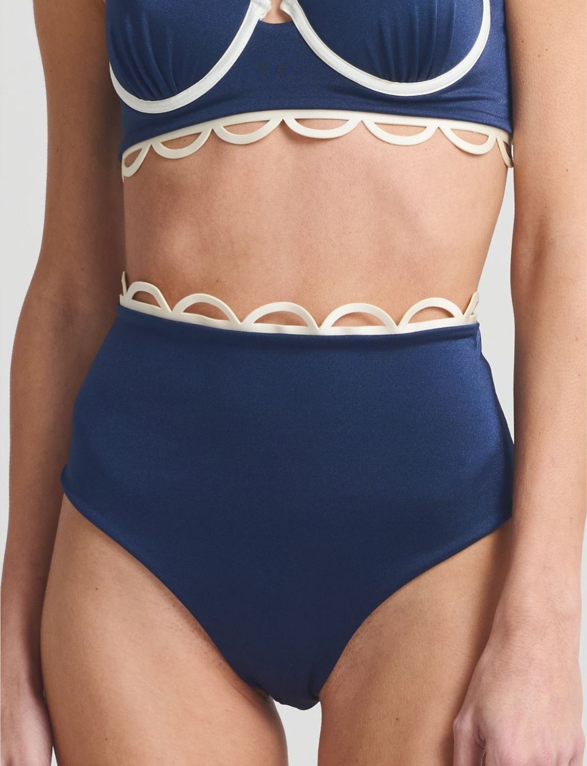 Bottom High Waist Nacaré Navy