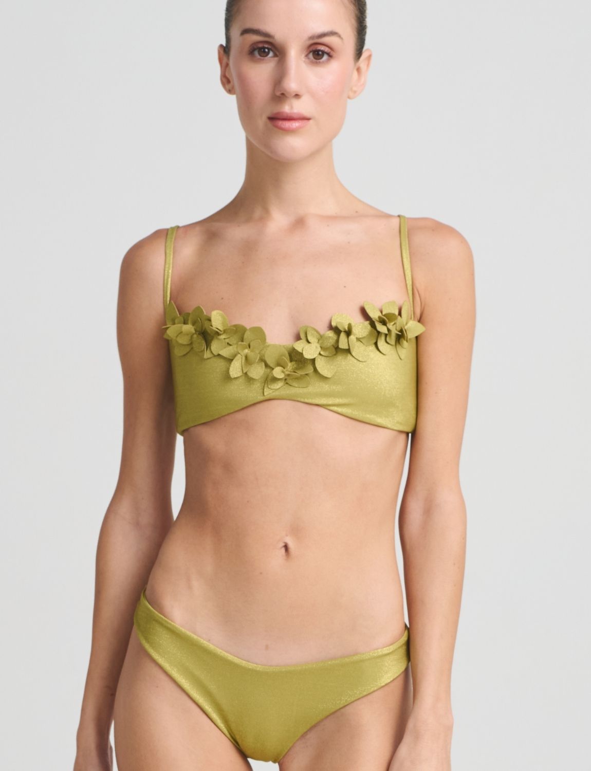 Top Bandeau Arina Dark Yellow