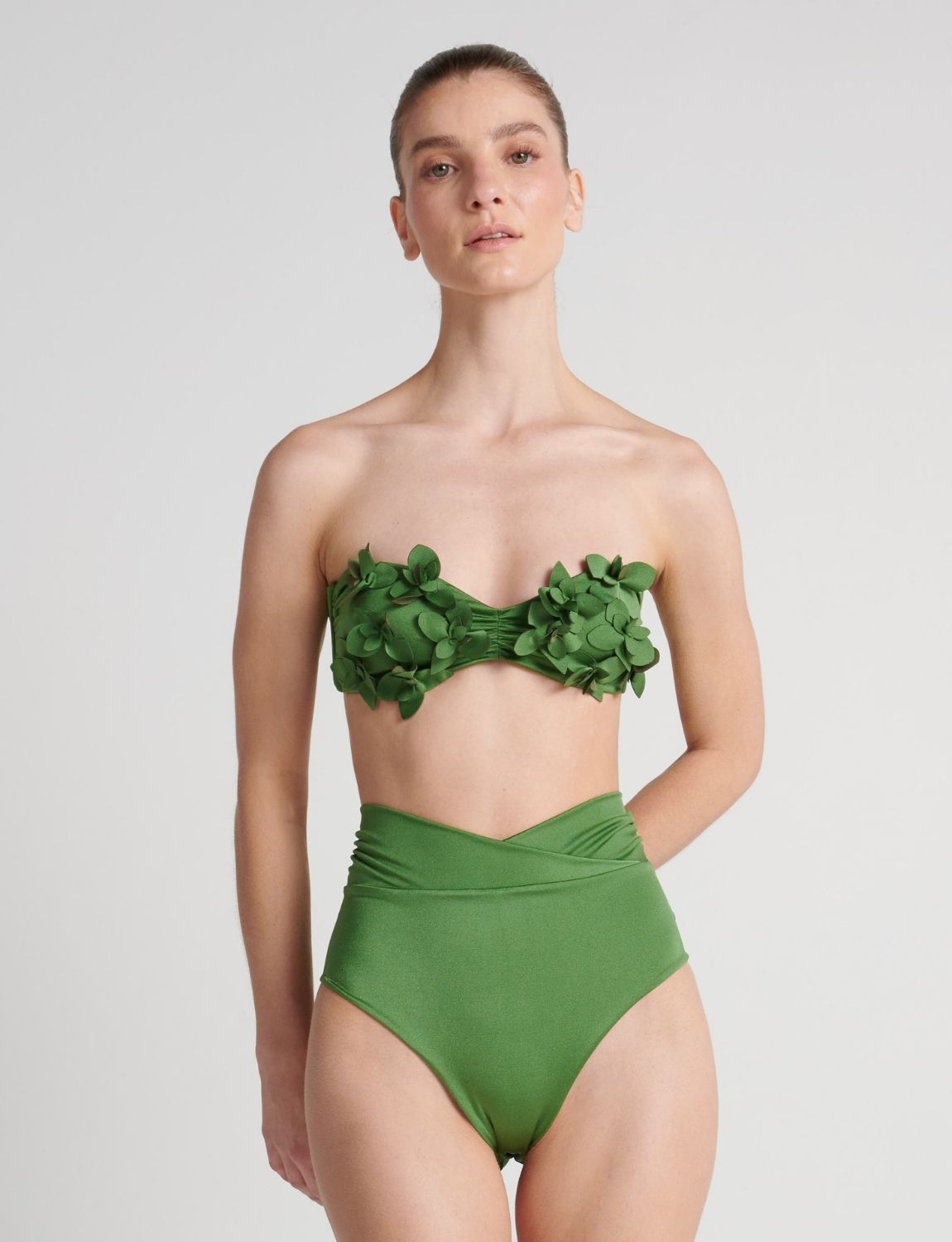 Bottom High Waist Meadow Green