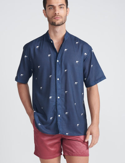 Camisa Nocturnal caller linen