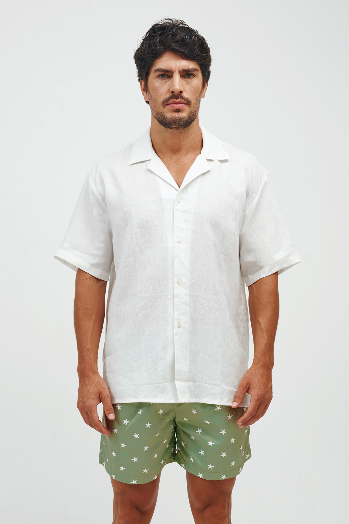 Camisa The Sand Resort Men Linen