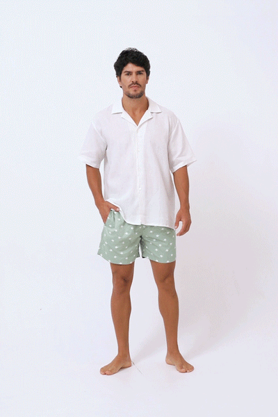 Camisa The Sand Resort Men Linen