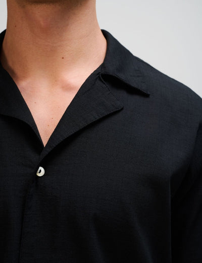 Camisa The Black Resort Men Linen