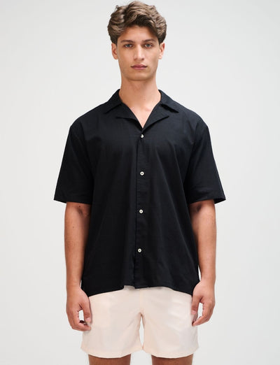 Camisa The Black Resort Men Linen