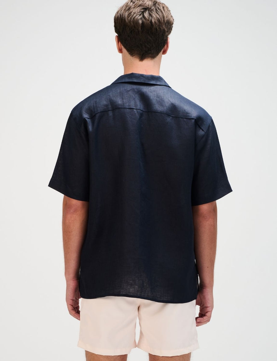 Camisa The Navy Resort Men Linen