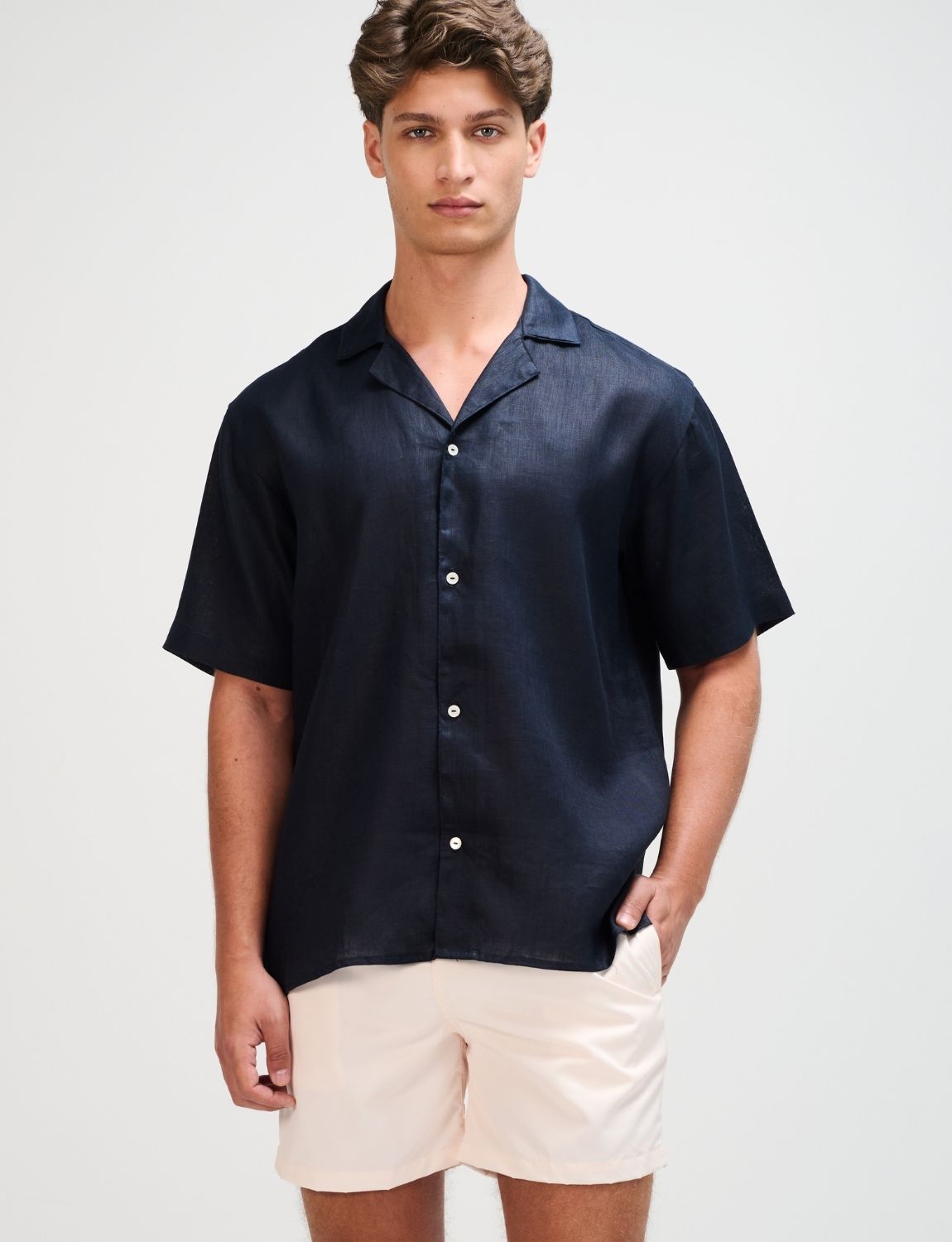 Camisa The Navy Resort Men Linen
