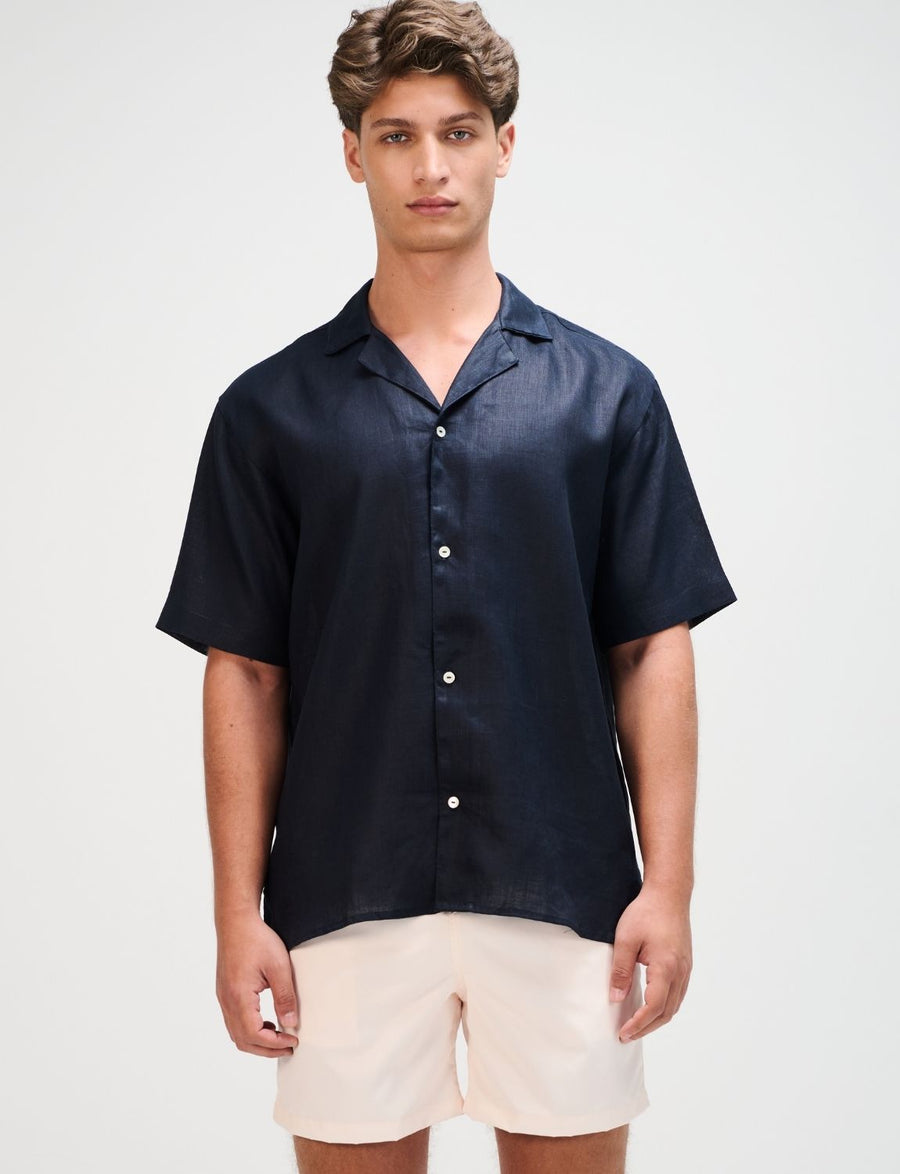 Camisa The Navy Resort Men Linen