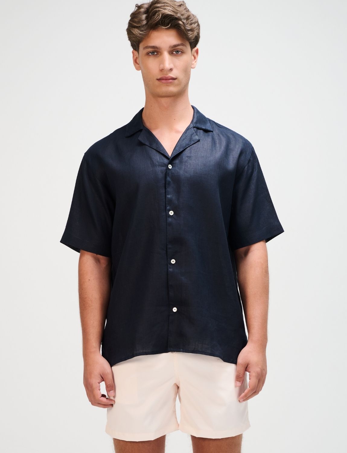 Camisa The Navy Resort Men Linen
