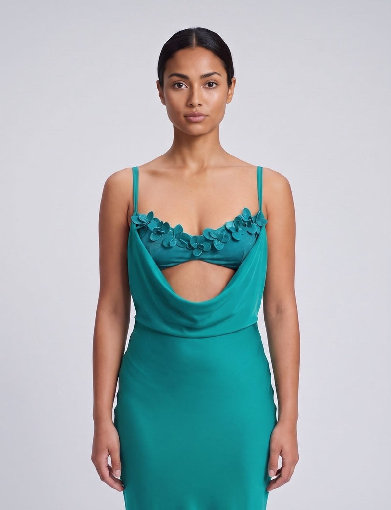 Vestido Neroli Turqui