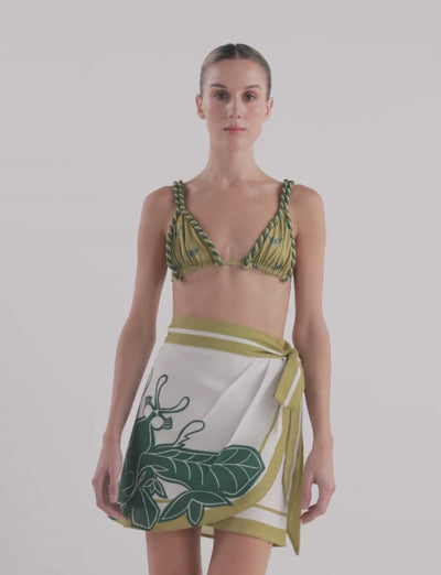 Falda Savira Dark Yellow