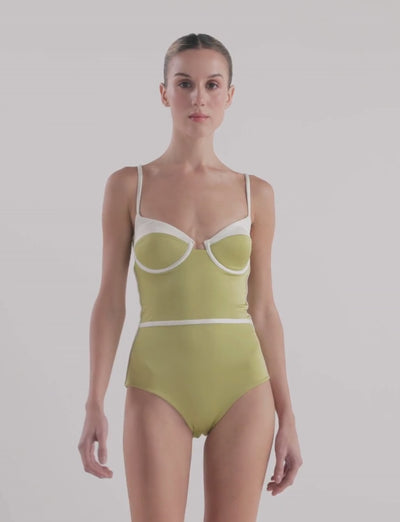 Enterizo Kairé Dark Yelow