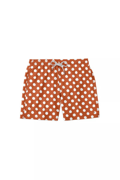 Pantaloneta Vintage Dots -Burnt Orange