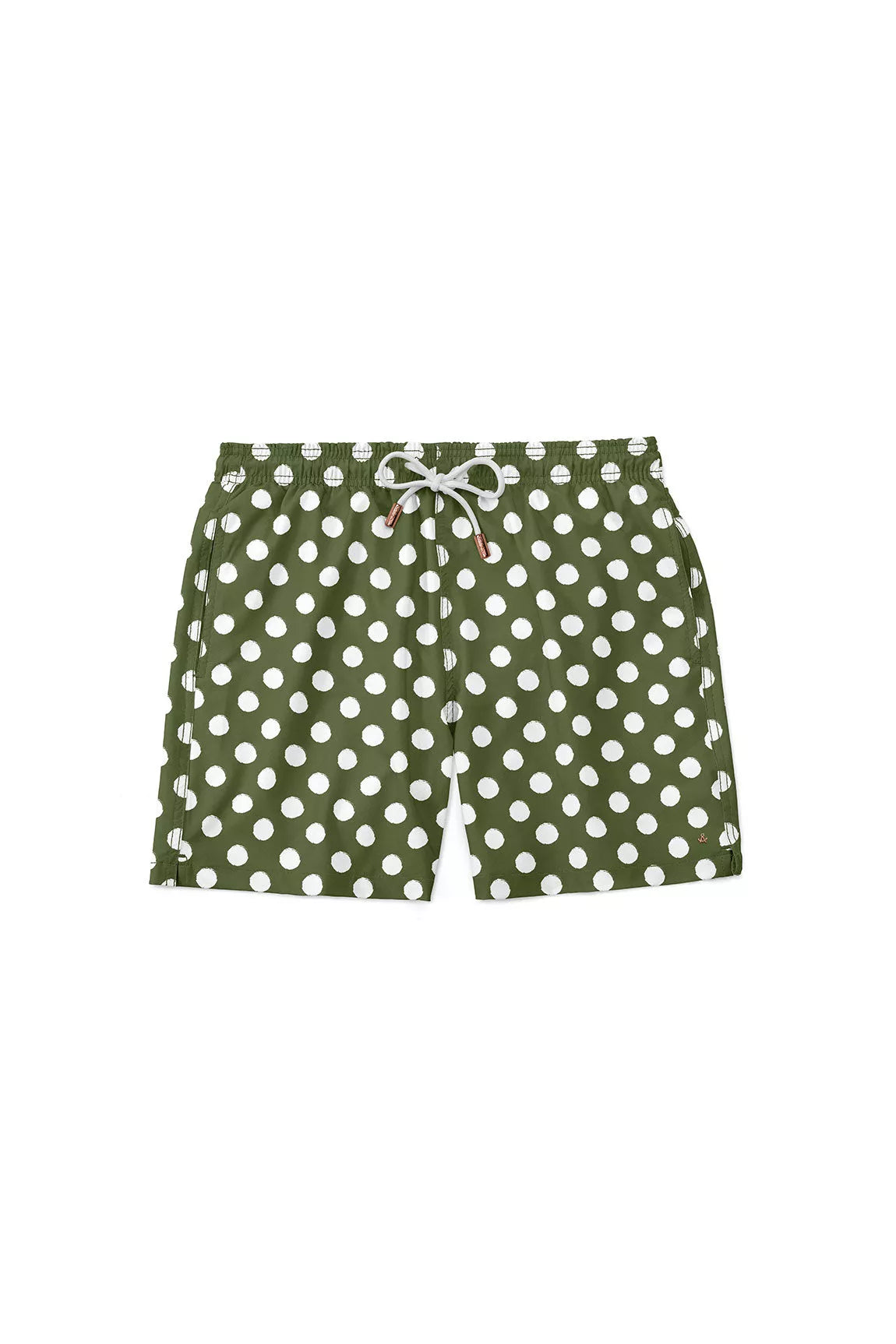 Pantaloneta Vintage Dots Olive Green